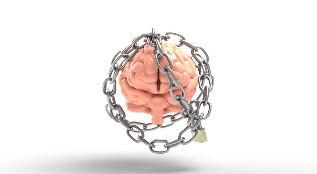 Brain is in a cage Brain is in a cage