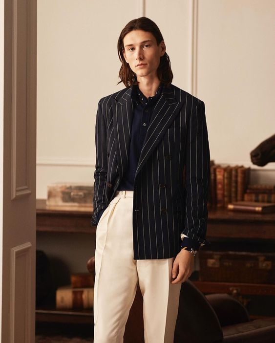 Smart casual with blazer Smart casual with blazer