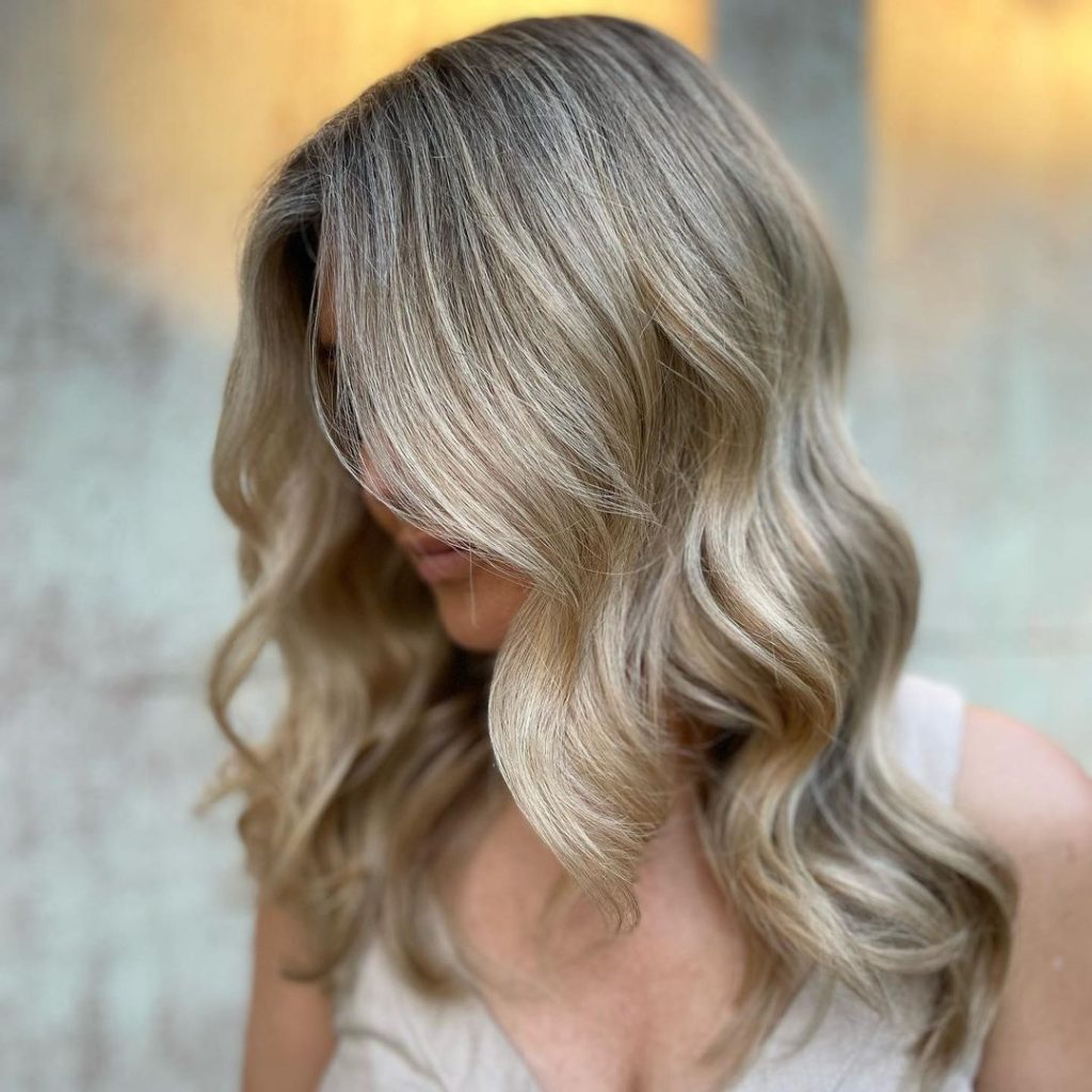 Ash blonde Ash blonde