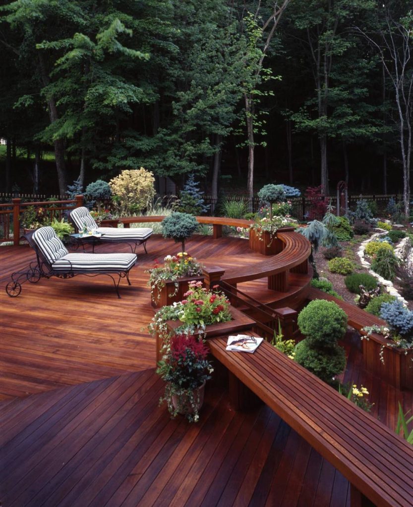 Amazing Garden Decking Area Amazing Garden Decking Area