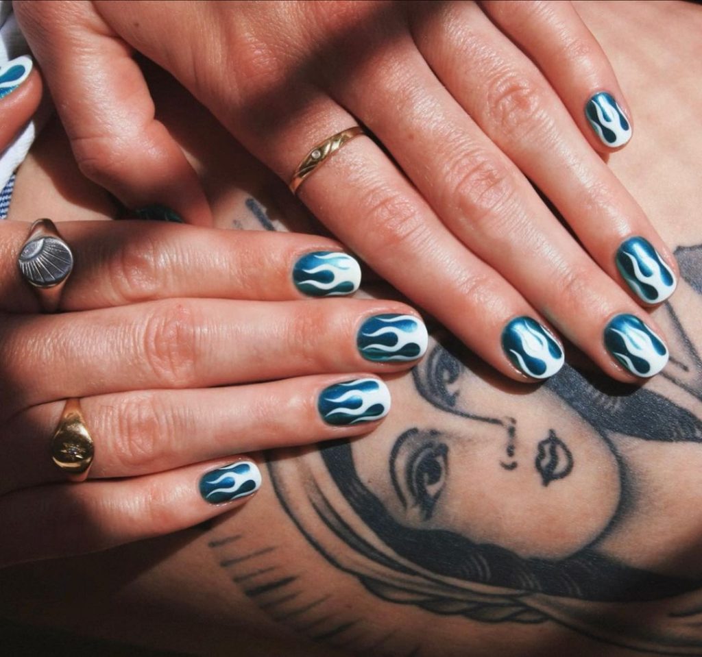 Airbrush Nail Designs Airbrush Nail Designs