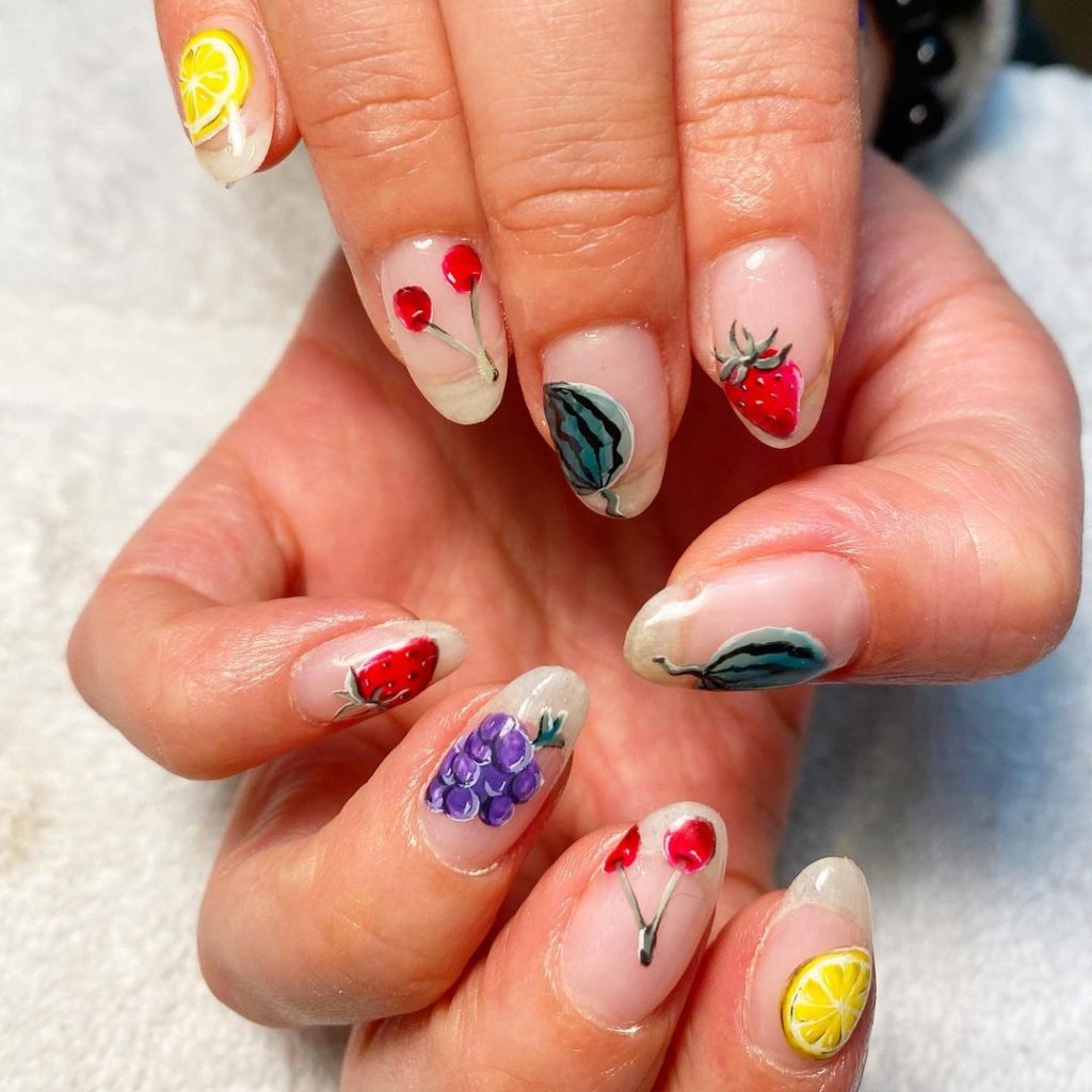 fruit nails fruit nails