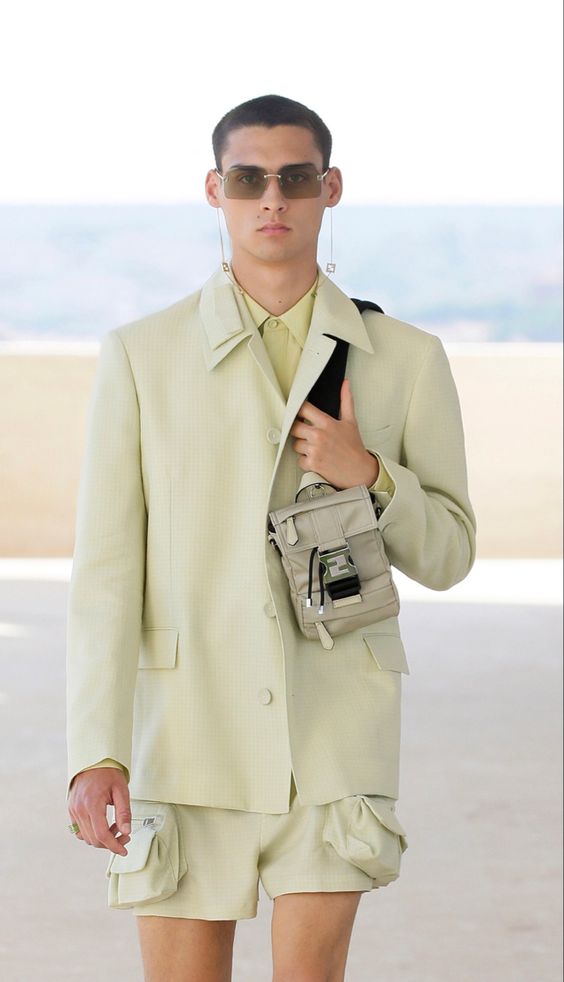 Pastel smart casual Pastel smart casual