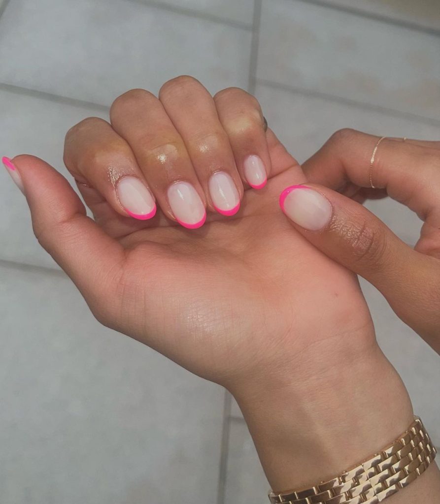 neon nails for work neon nails for work