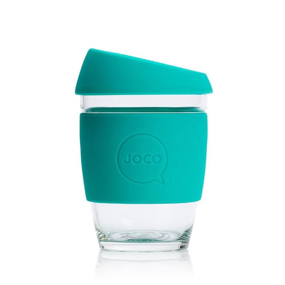 JOCO Glass Reusable Coffee Cup JOCO Glass Reusable Coffee Cup