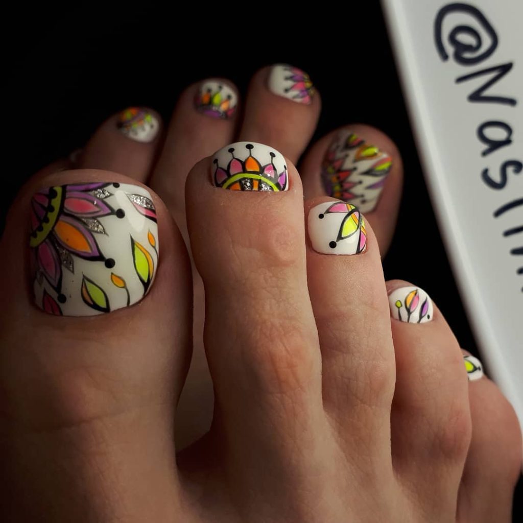Neon nail designs for Summer Neon nail designs for Summer