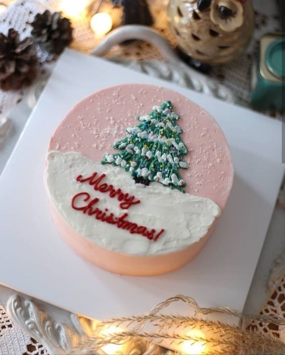 Top 17 Colourful Christmas Cakes — photo 10 Top 17 Colourful Christmas Cakes — photo 10