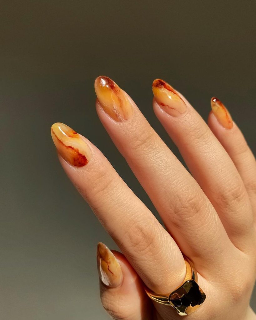 marble nails marble nails