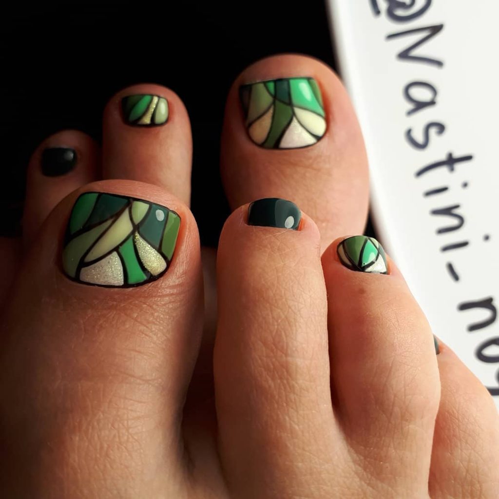 Green nail designs for Summer Green nail designs for Summer