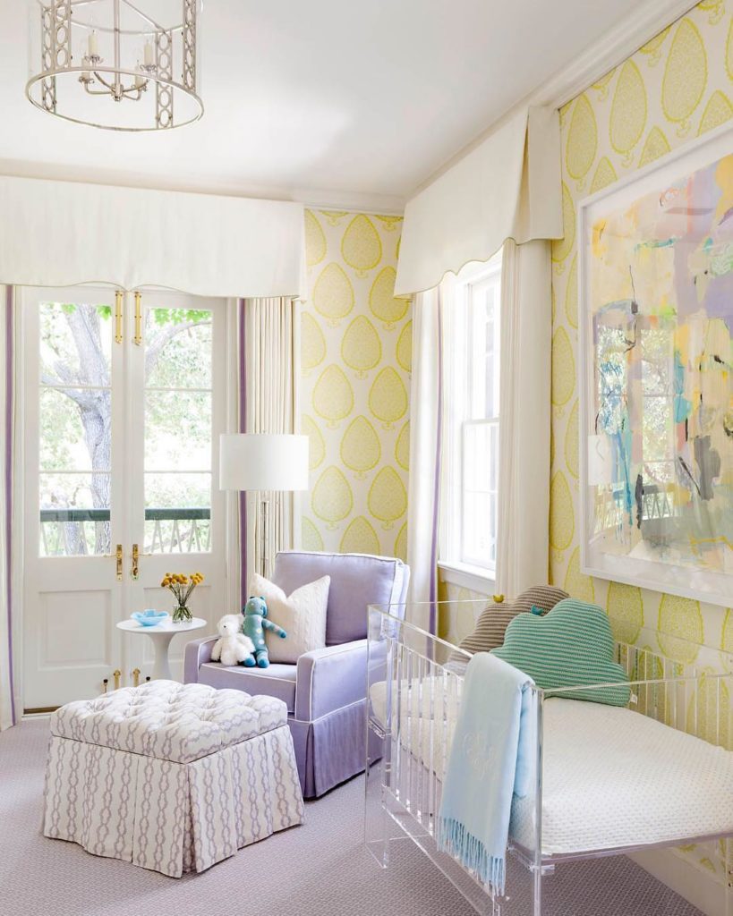 Pastel nursery @collins__interiors Pastel nursery @collins__interiors