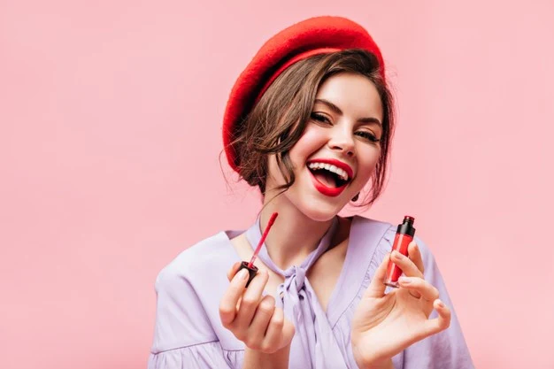 Brick Red Brown Lipstick