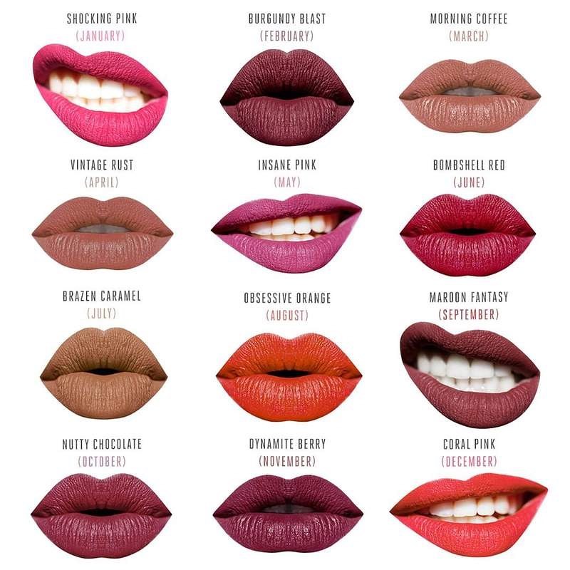 13 Shades of lipstick for summer