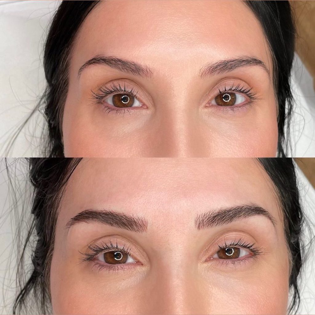 Nanoblading eyebrow looks Nanoblading eyebrow looks