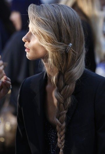 Sectioned Side Braid