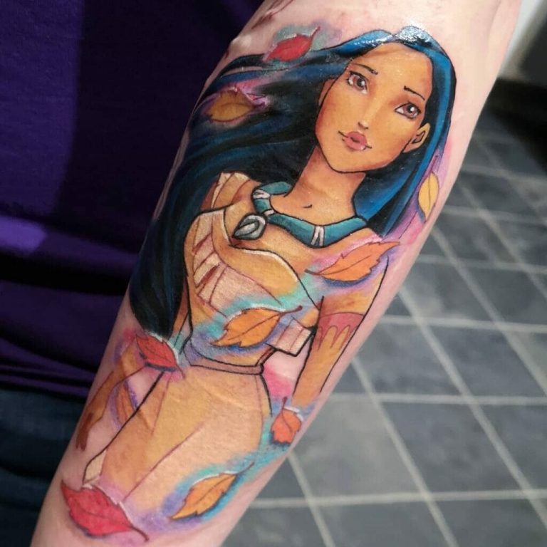 POCAHONTAS TATTOO