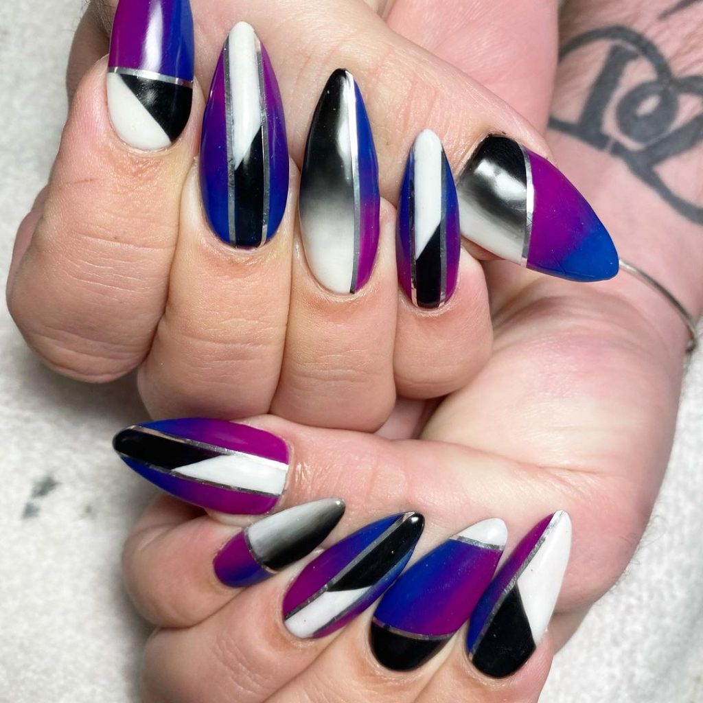 abstract nails