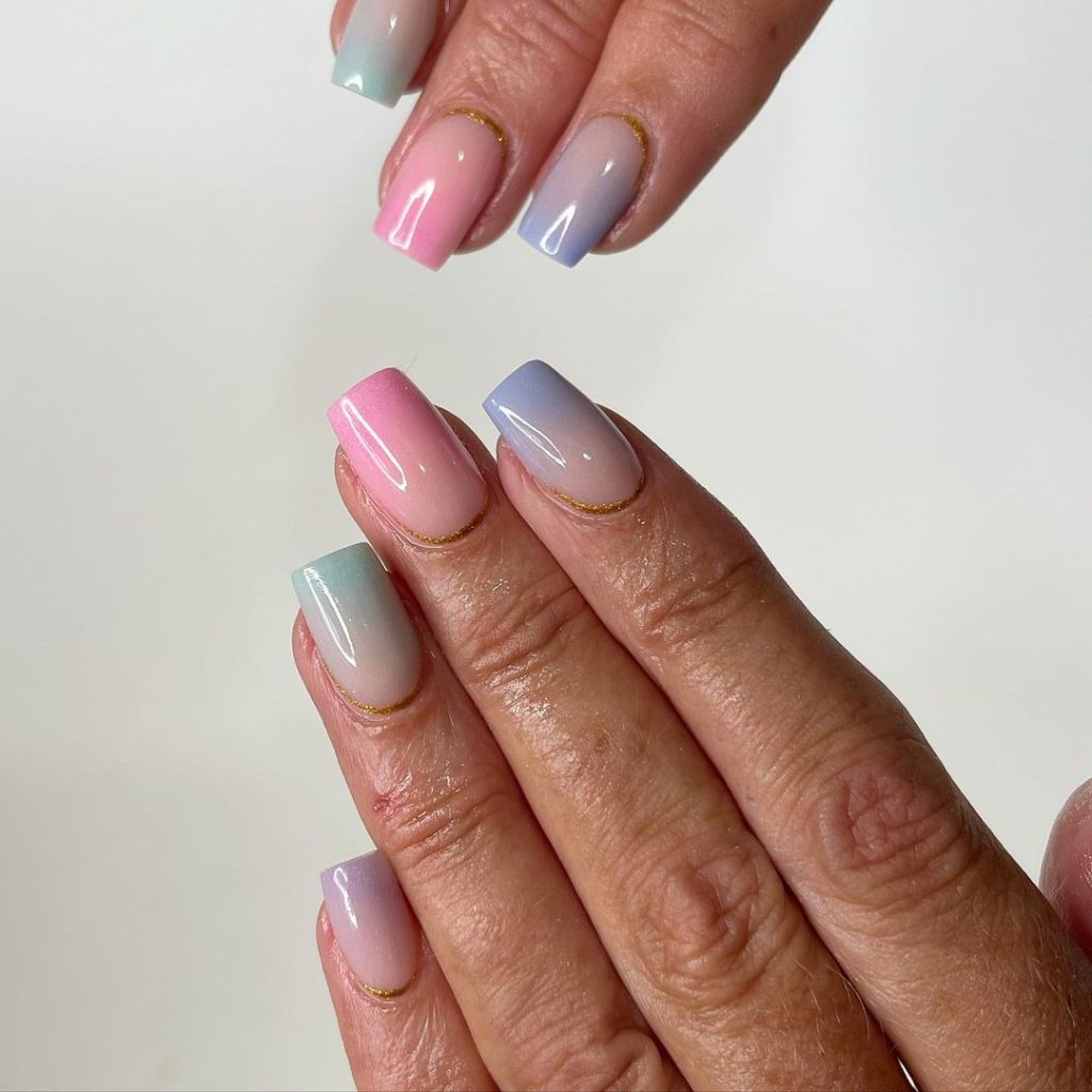 Simple Ombré Nail Designs