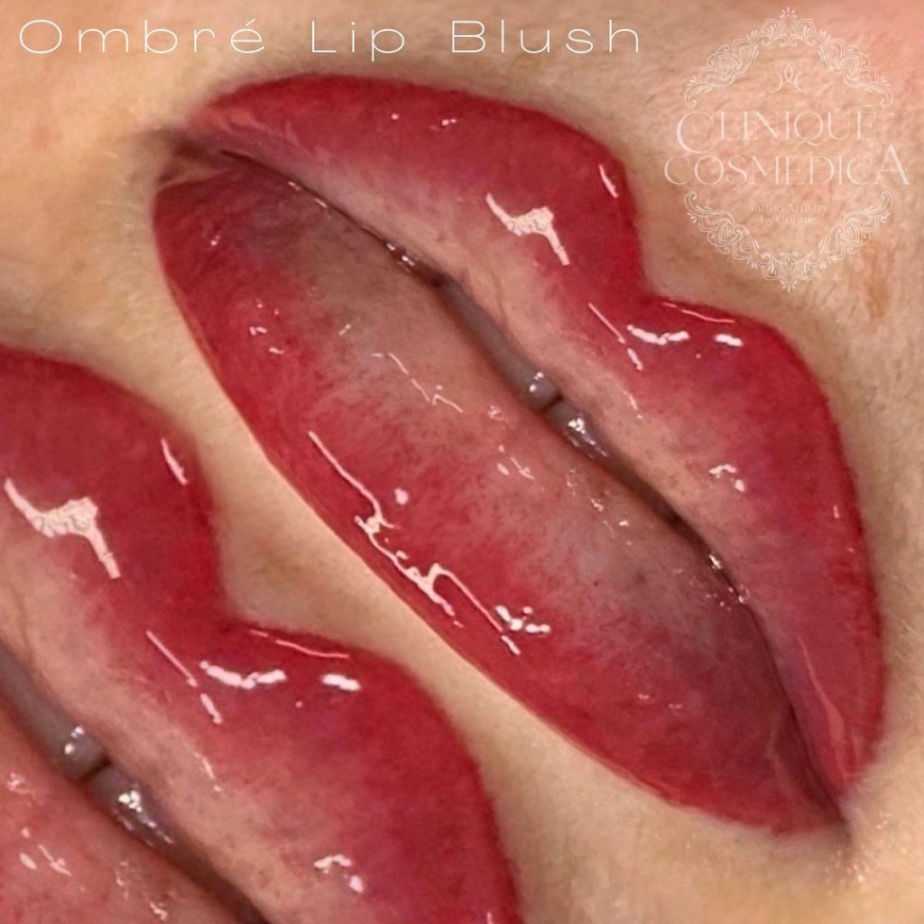 Ombre Lip Blushing Transformation