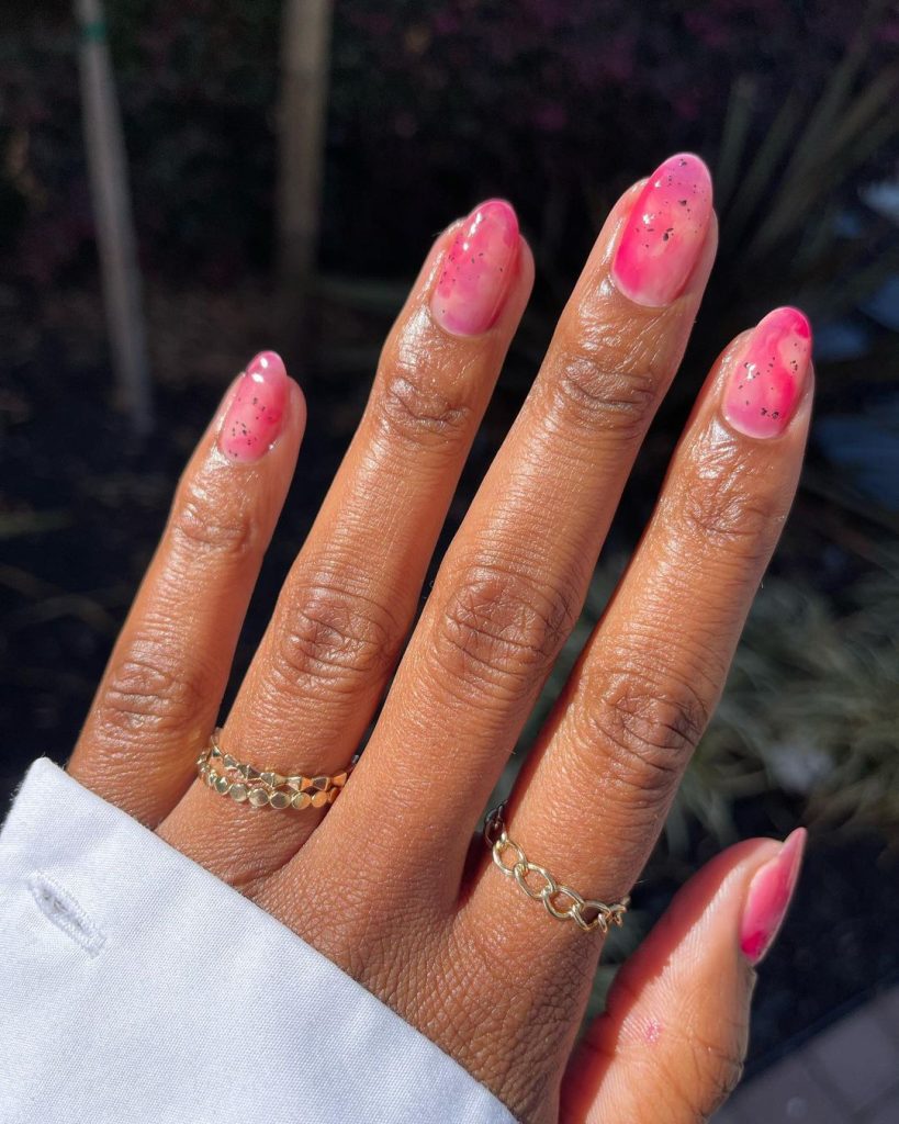 watermelon nails