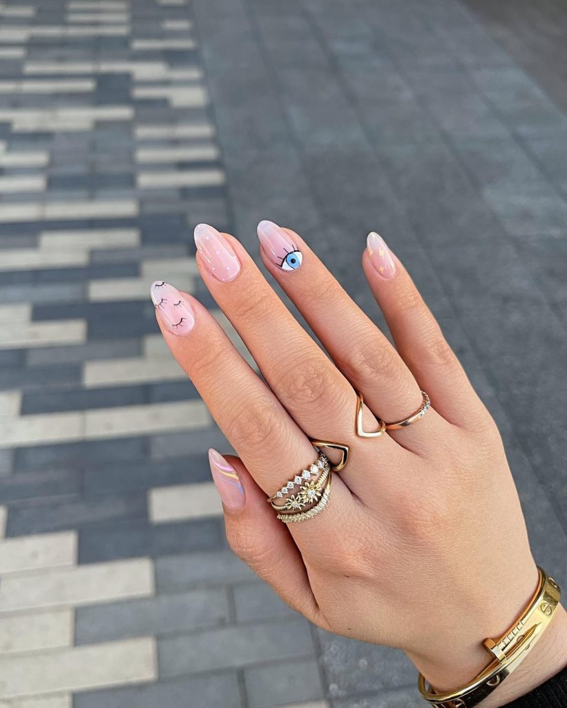 Ultra Chic Abstract Nails