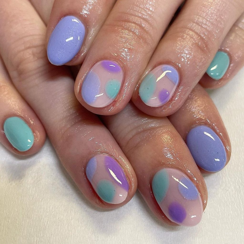 Easy pastel nails