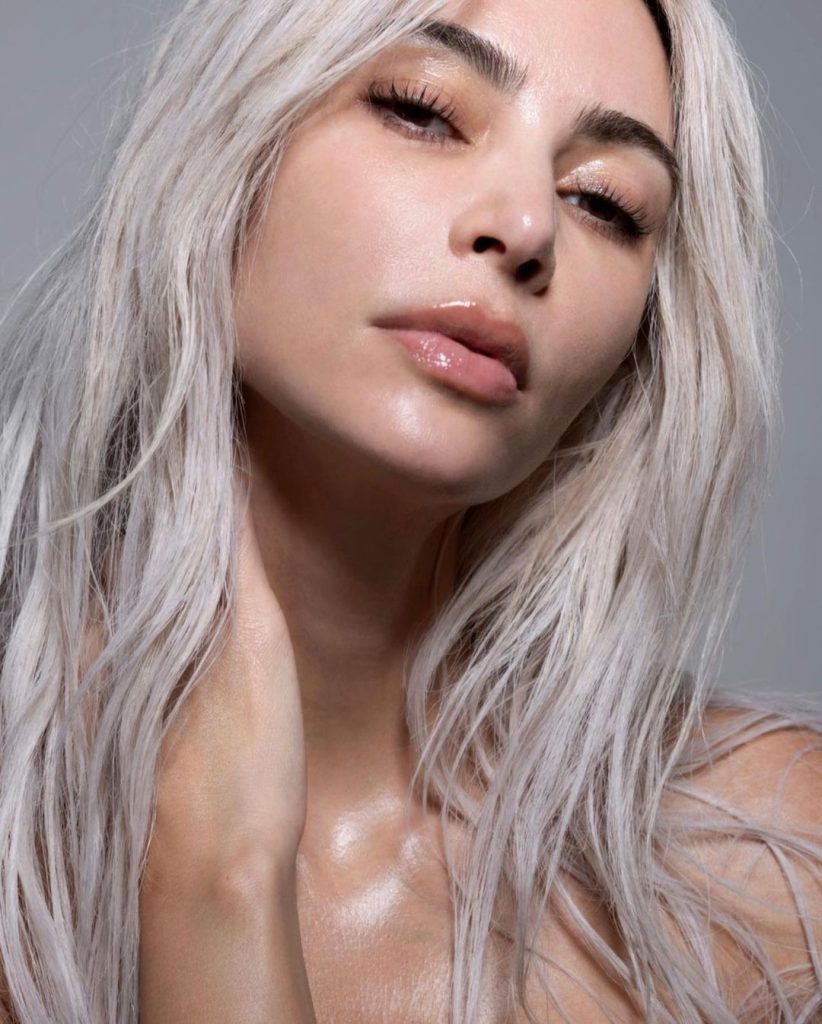 trending platinum hair