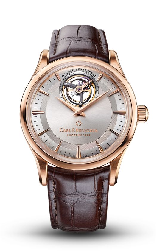 CARL F. BUCHERER MANERO DOUBLE PERIPHERAL TOURBILLON dress watches