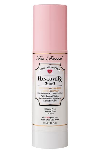 Too Faced’s Hangover 3-in-1 Replenishing Primer & Setting Spray Mini at Sephora