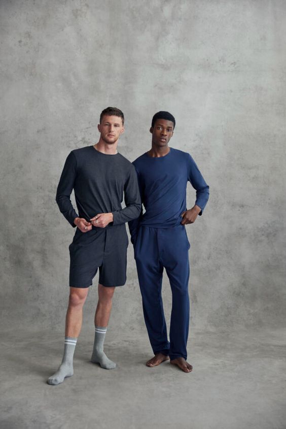 Minimalist loungewear  - Credit: David Gandy