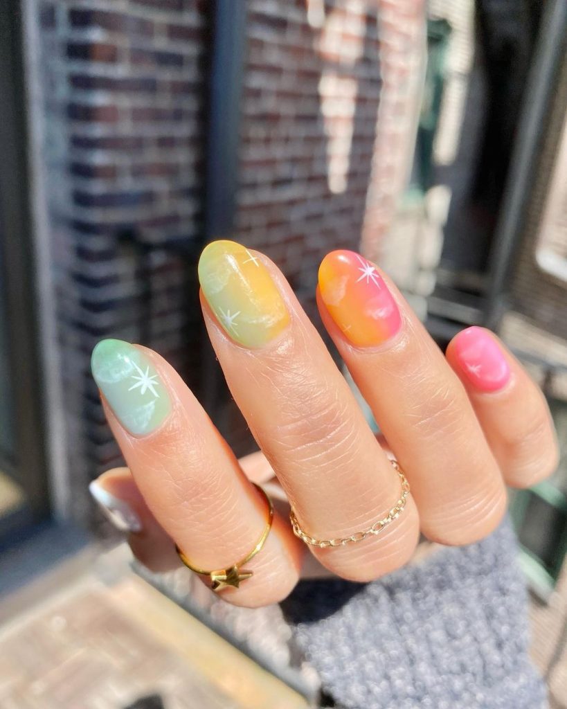 Creative Ombré Nail Ideas Spring Summer