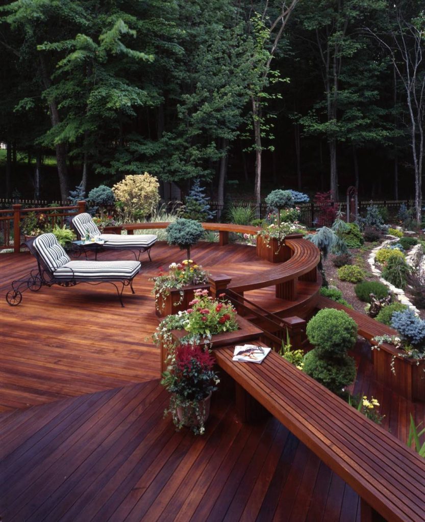 Amazing Garden Decking Area