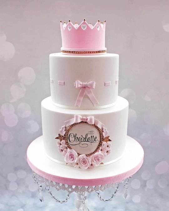 Baby girl @babyshowercakes