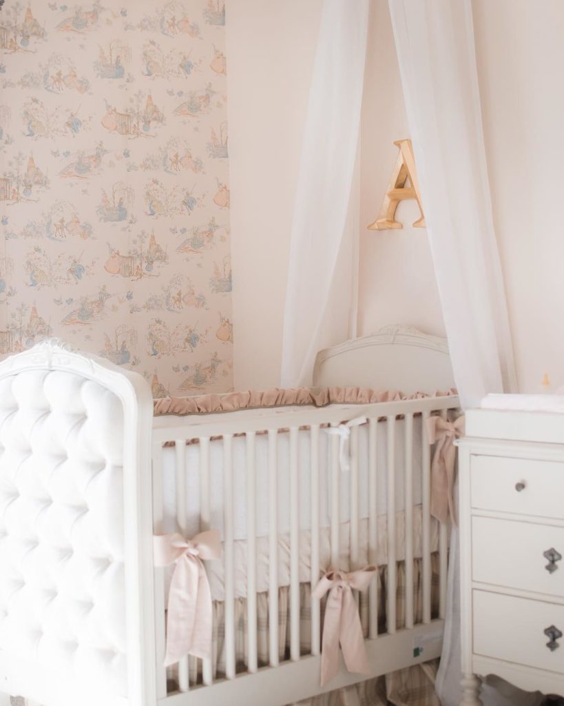 Bambi girl nursery room ideas @petittresor