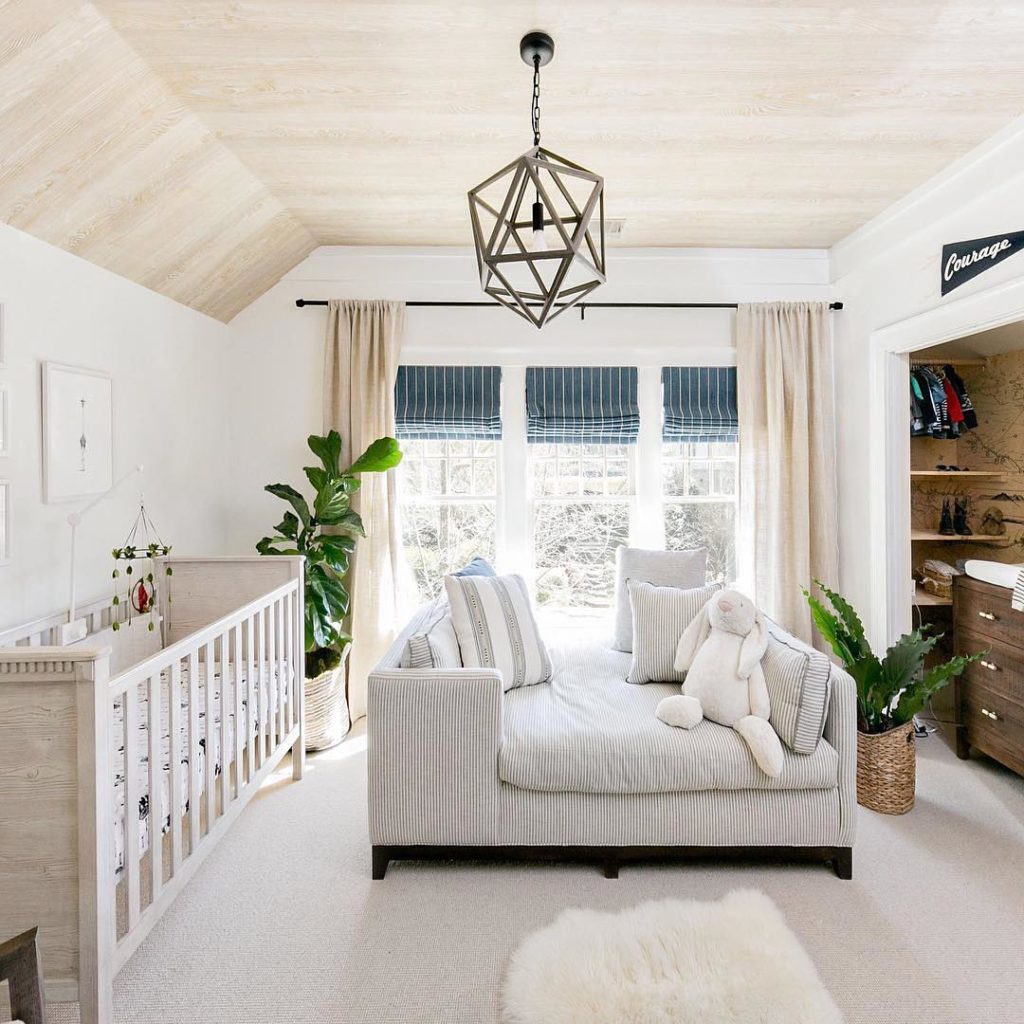 Cozy nursery @rcartwrightdesign