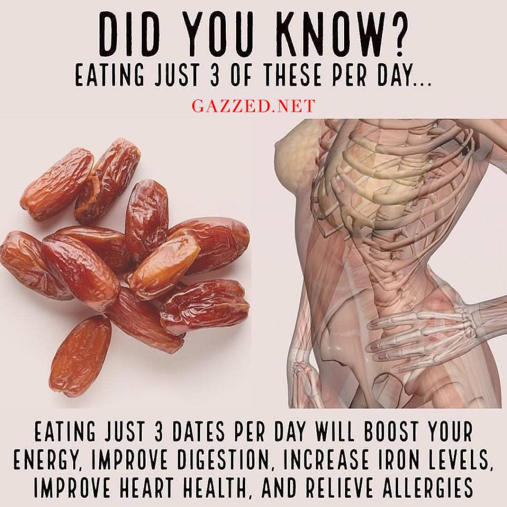 Dates for healthy diet