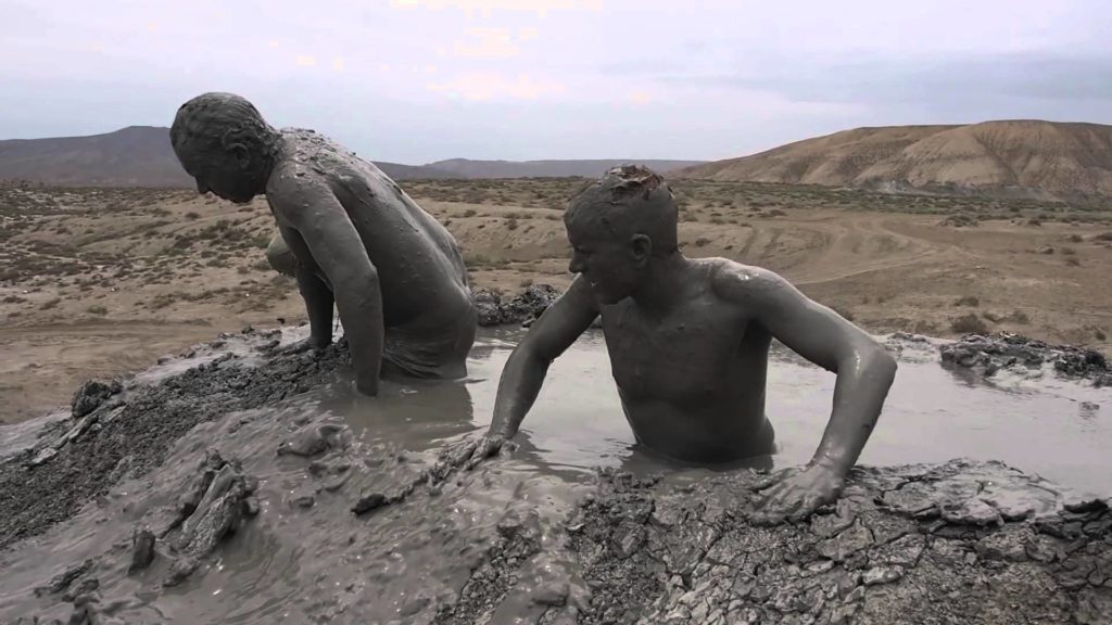 Mud Volcanos in Azerbaijan