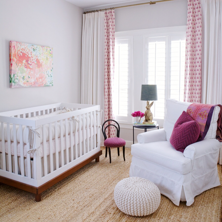 Nursery decor girls @meglonerganinteriors