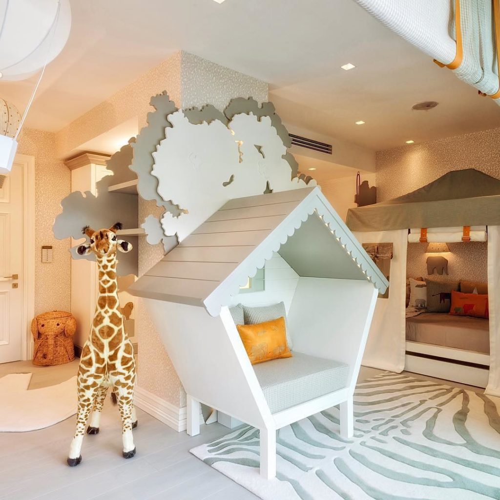 Safari themed playroom @petittresor