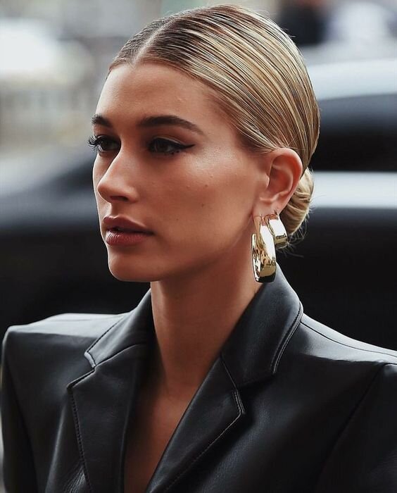 Sleek Low Bun with a Side Part. Perfect for any occasion. Stylist: hai... |  TikTok