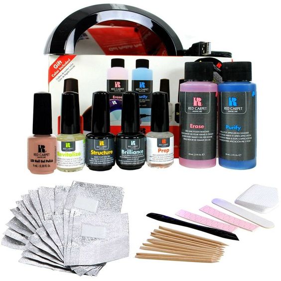 Manicure Starter Kit with UV Light