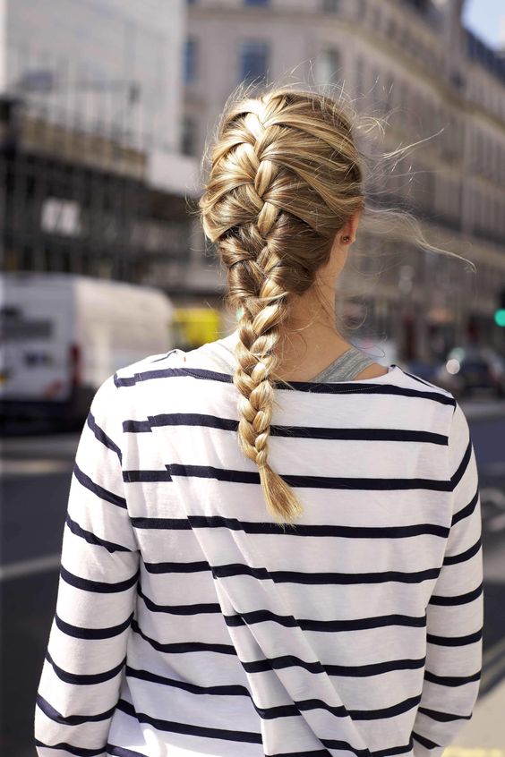Classic french plaits - easy braids