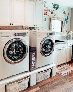 Wash and Dry Laundry Room Inspiration