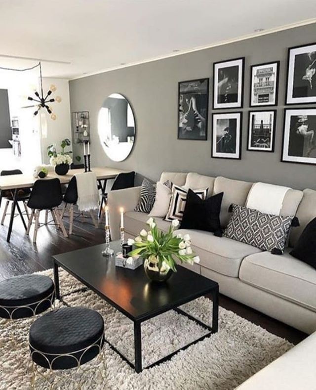 Modern Monochrome Lounge