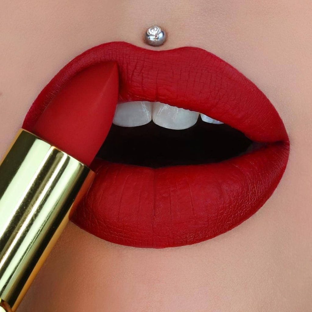 Matte Red lipstick