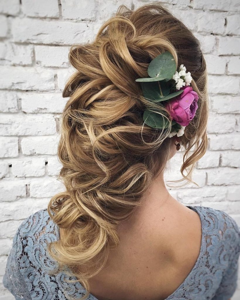 Wedding hairstyle for short hairstyle