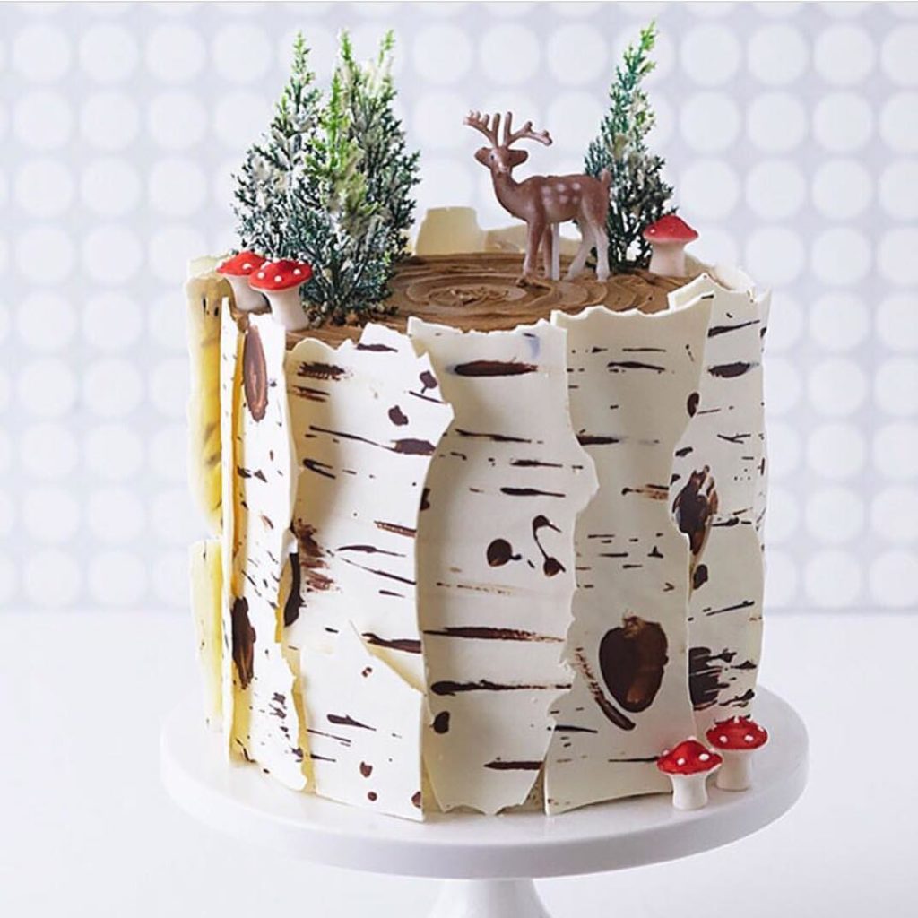 Winter wonderland christmas cakes @momlovesbaking